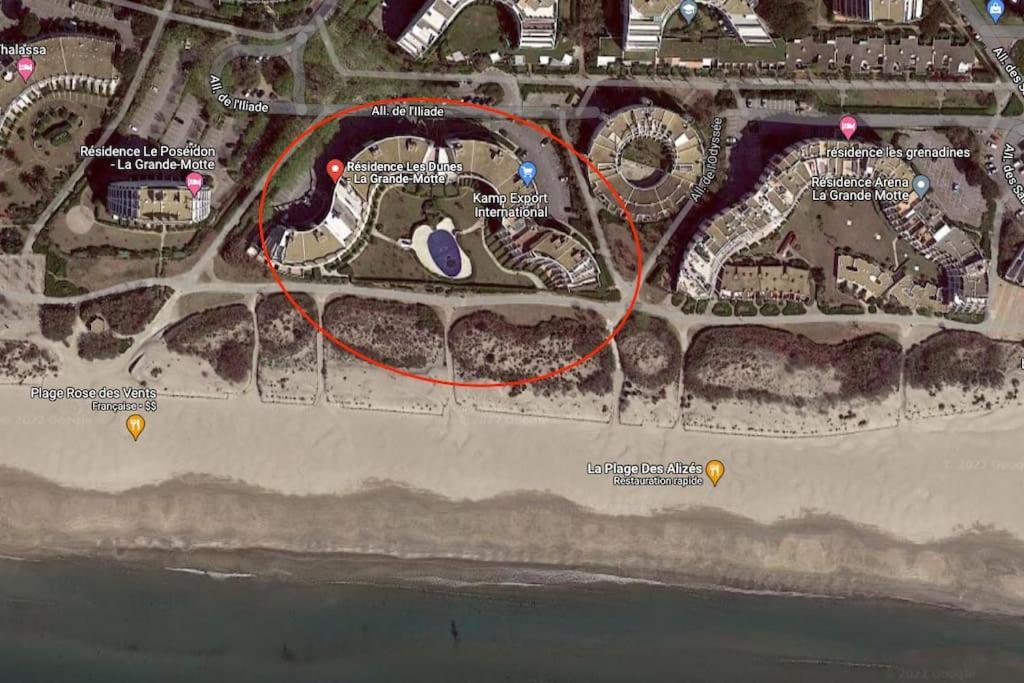 *Les Dunes, 50 M Des Plages, Clim, Netflix,4 Pers* La Grande Motte Bagian luar foto