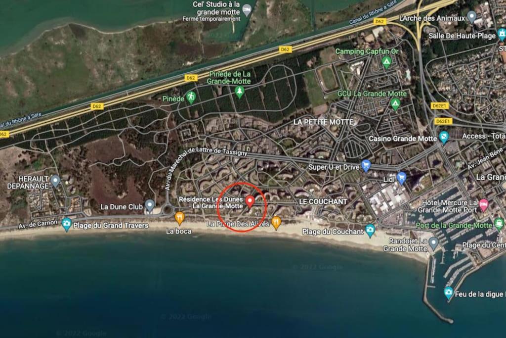 *Les Dunes, 50 M Des Plages, Clim, Netflix,4 Pers* La Grande Motte Bagian luar foto